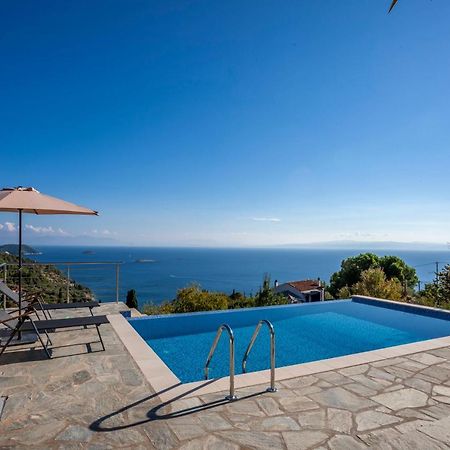 Olea Skopelos Villas With Swimming Pools & Sea View Panormos  エクステリア 写真
