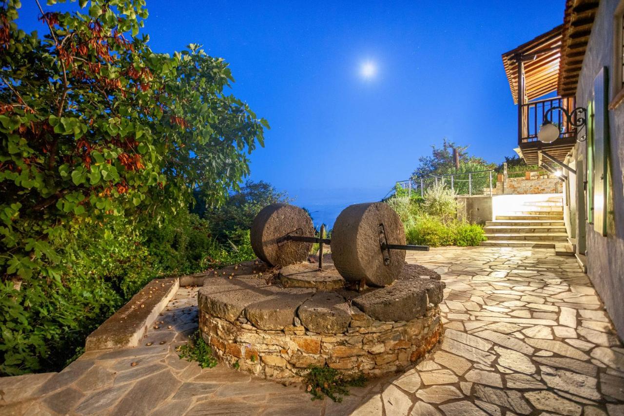 Olea Skopelos Villas With Swimming Pools & Sea View Panormos  エクステリア 写真