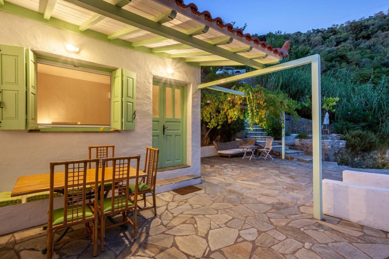Olea Skopelos Villas With Swimming Pools & Sea View Panormos  エクステリア 写真