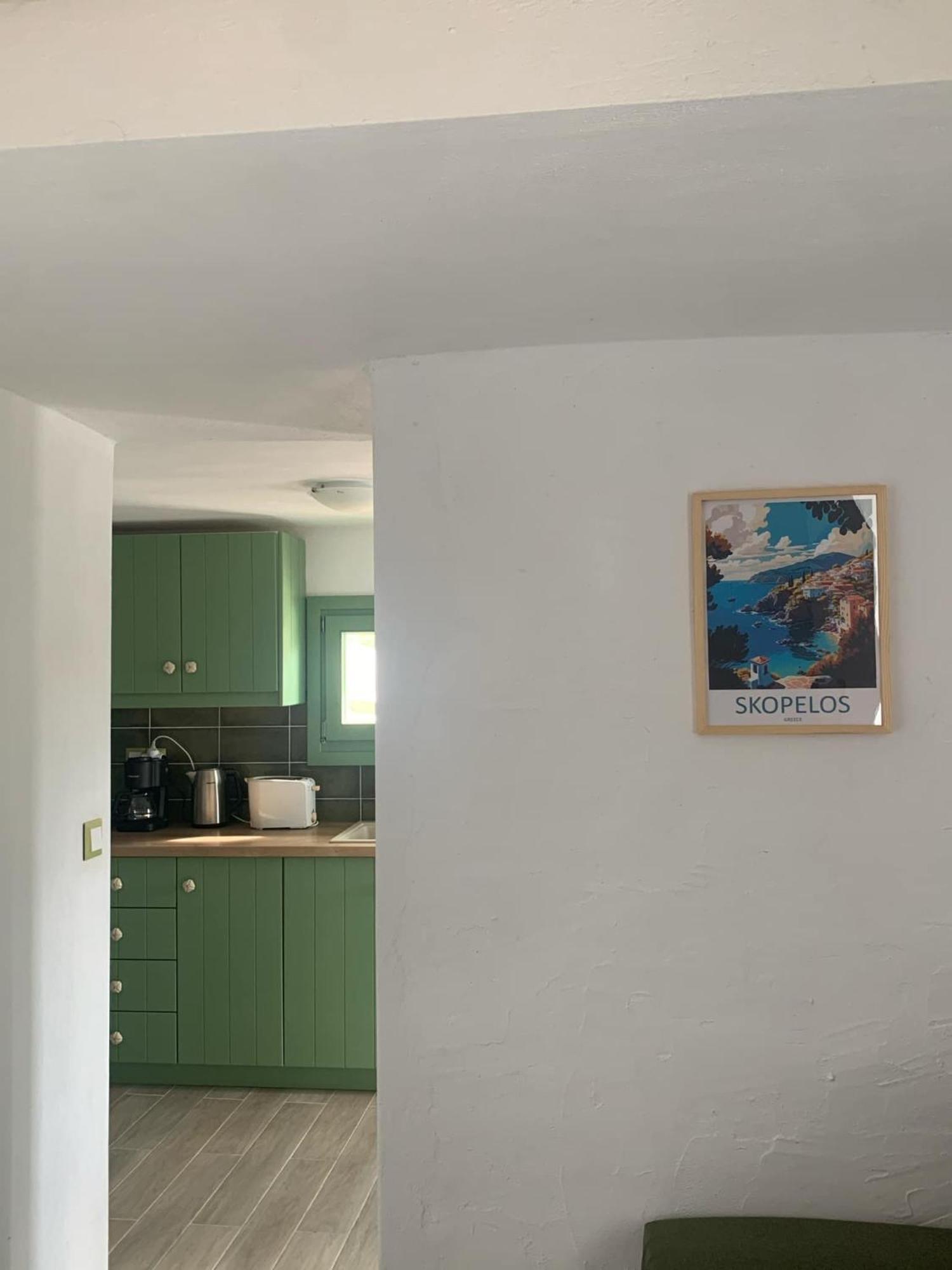 Olea Skopelos Villas With Swimming Pools & Sea View Panormos  エクステリア 写真